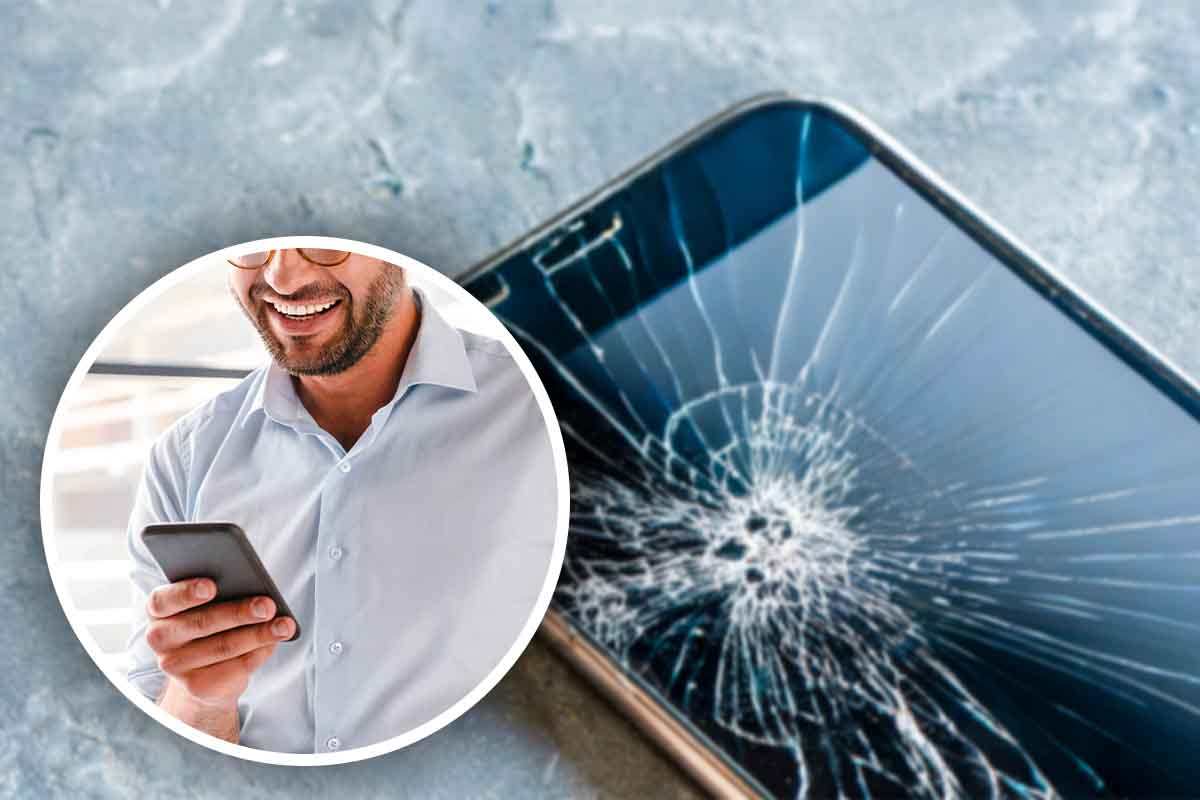 Come riparare lo schermo rotto di un cellulare